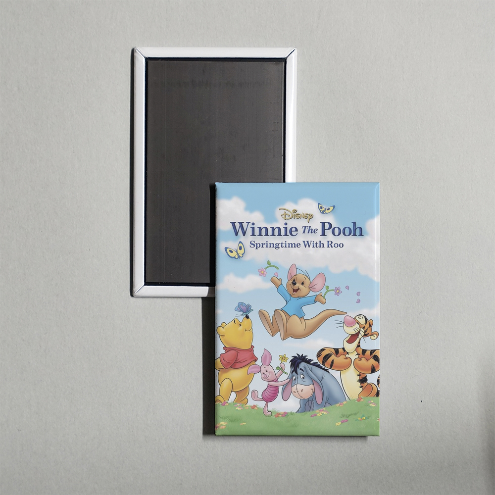 Winnie the Pooh Springtime with Roo Mini Movie Fridge Magnet