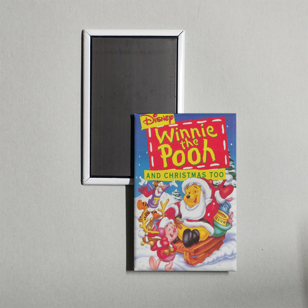 Winnie the Pooh & Christmas Too Mini Movie Fridge Magnet