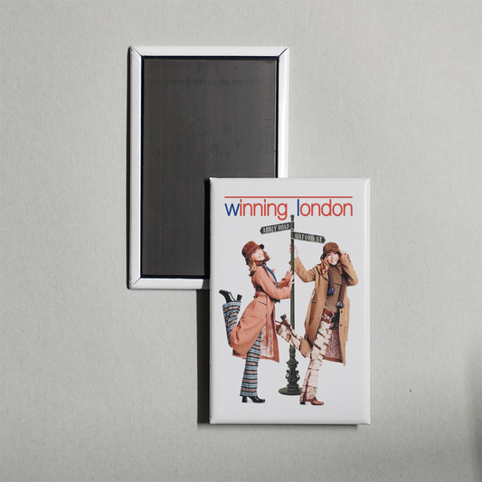 Winning London Mini Movie Fridge Magnet