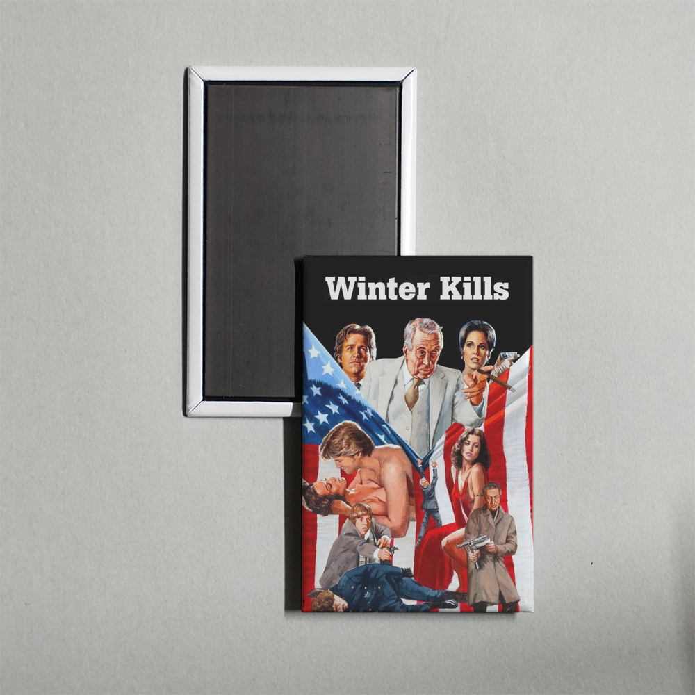 Winter Kills Mini Movie Fridge Magnet