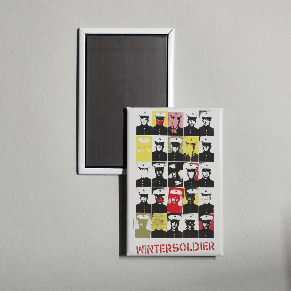 Winter Soldier Mini Movie Fridge Magnet