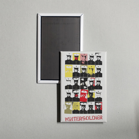 Winter Soldier Mini Movie Fridge Magnet