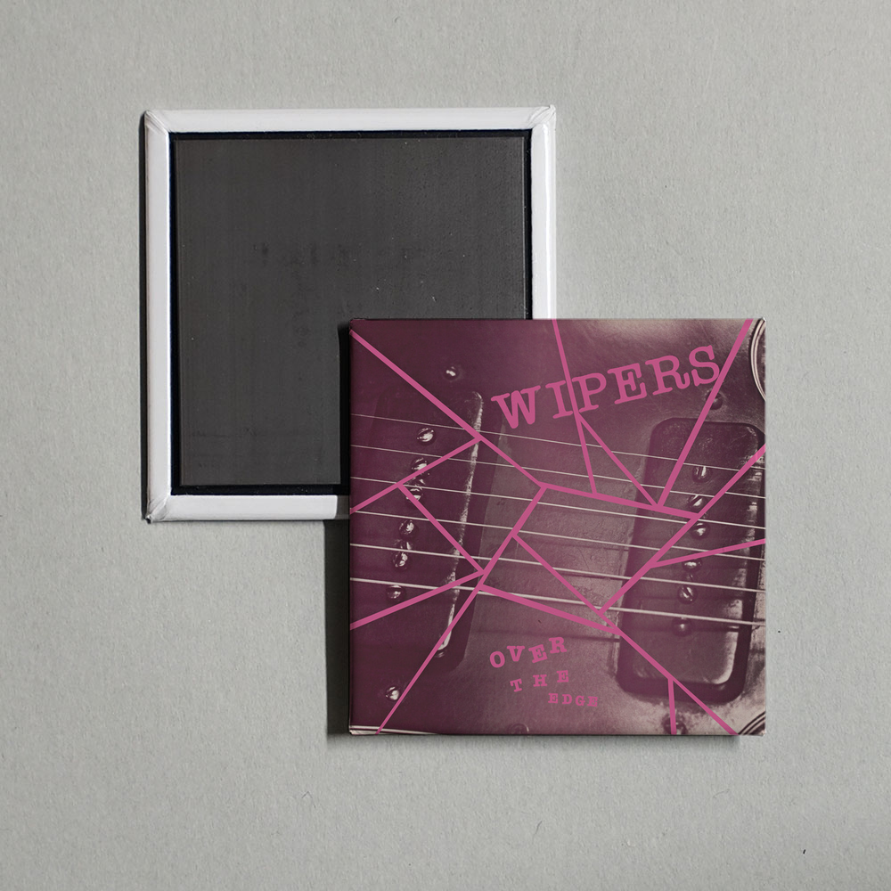 Wipers - Over the Edge Album Cover Fridge Magnet