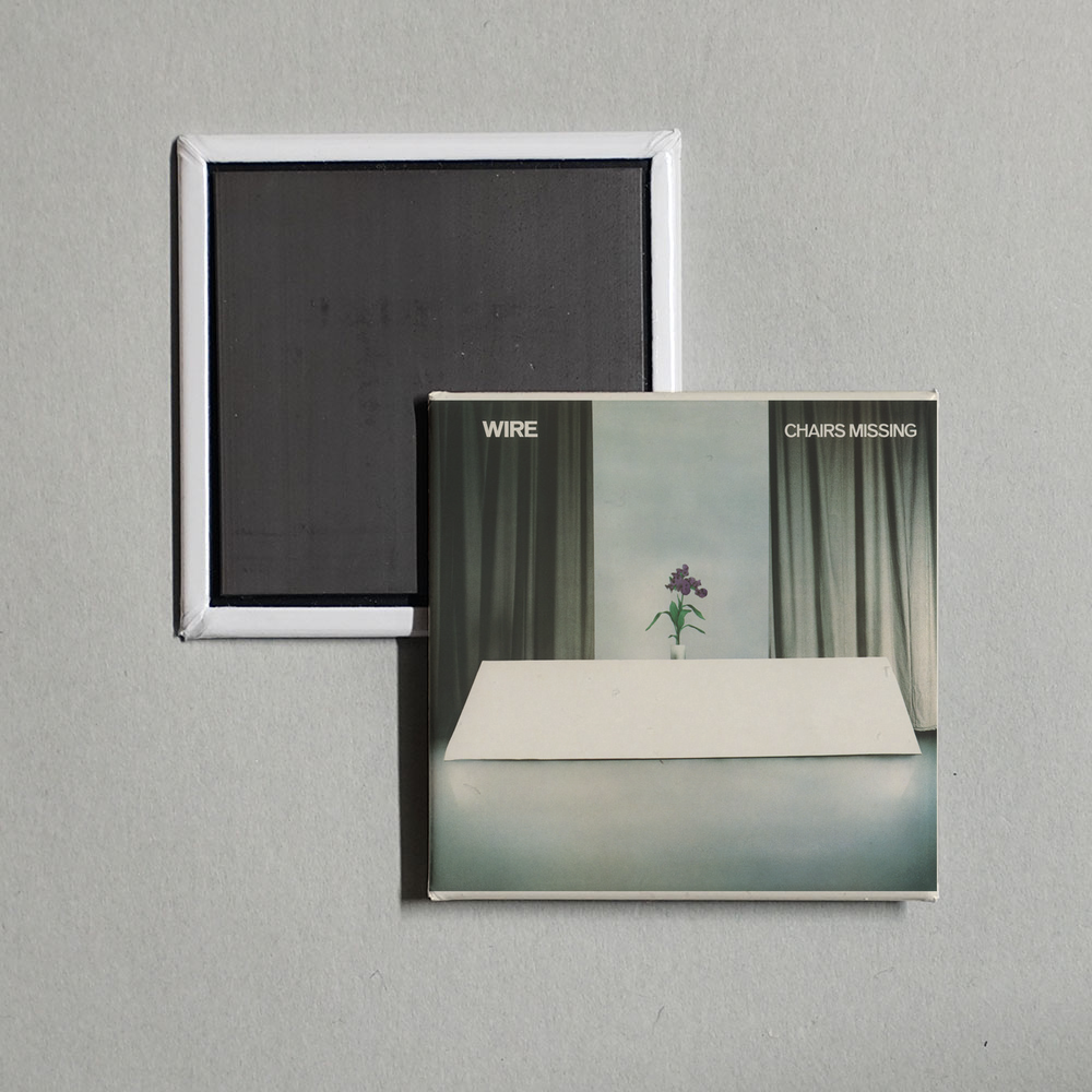 Wire - Chairs Missing (2006 Remastered Version) Album Cover Fridge Magnet