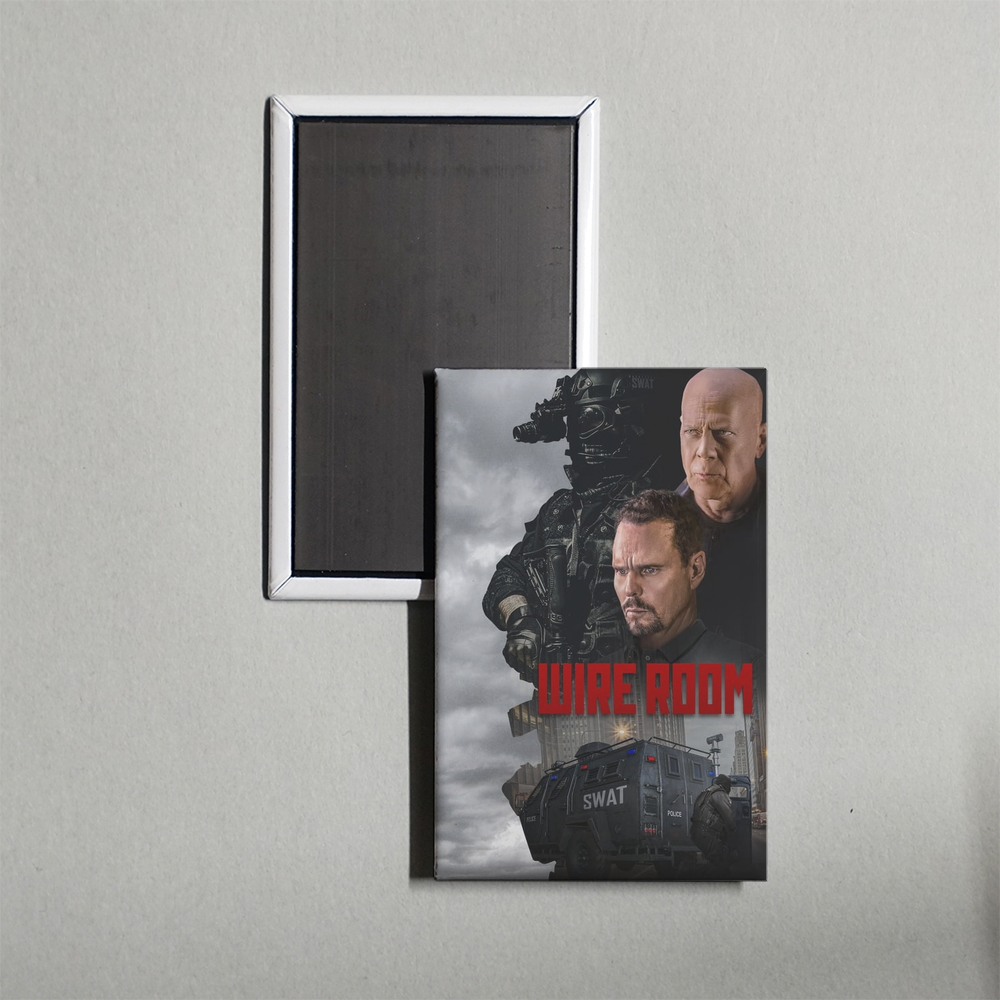 Wire Room Mini Movie Fridge Magnet