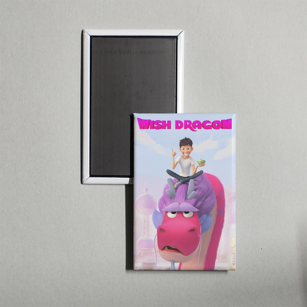 Wish Dragon Mini Movie Fridge Magnet