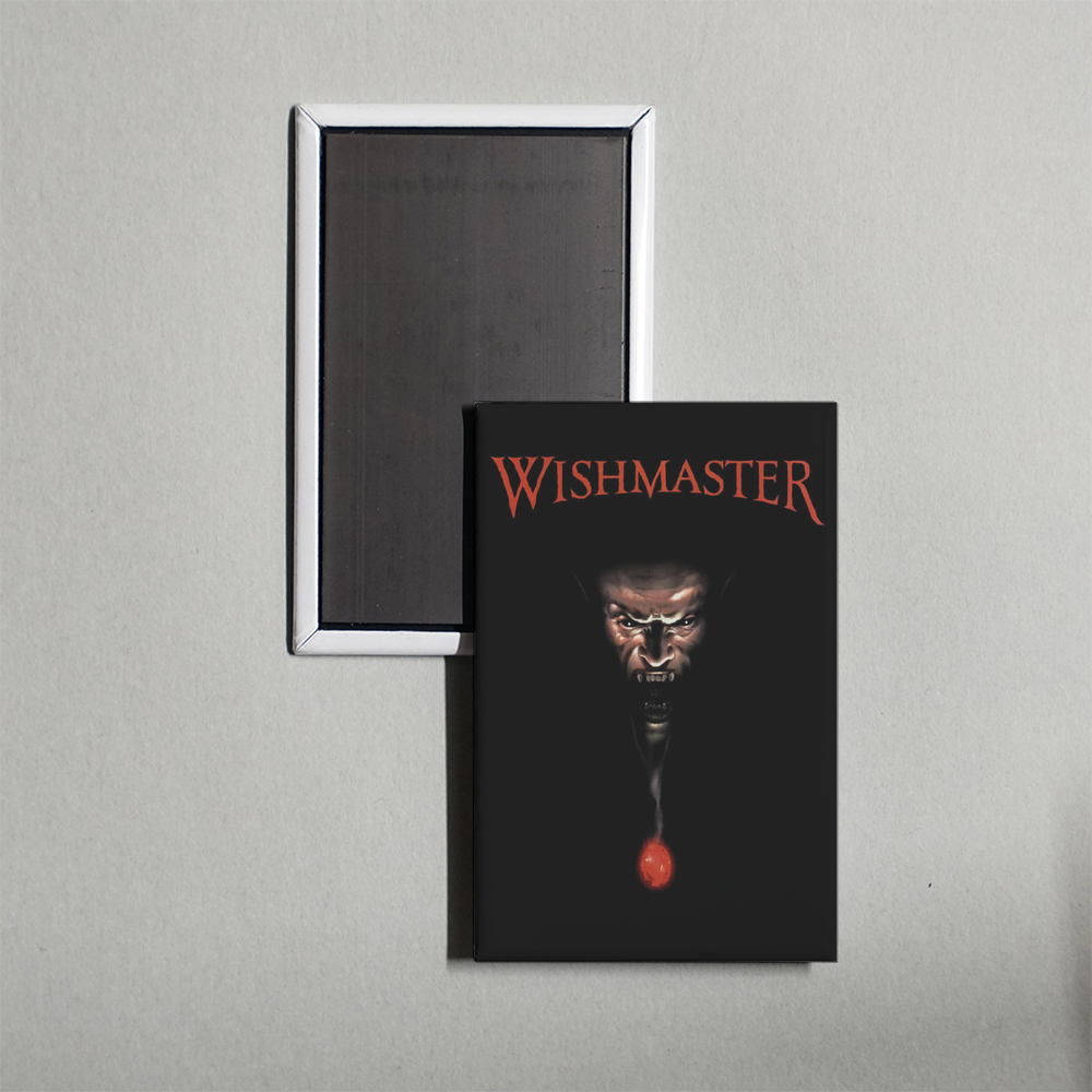 Wishmaster Mini Movie Fridge Magnet