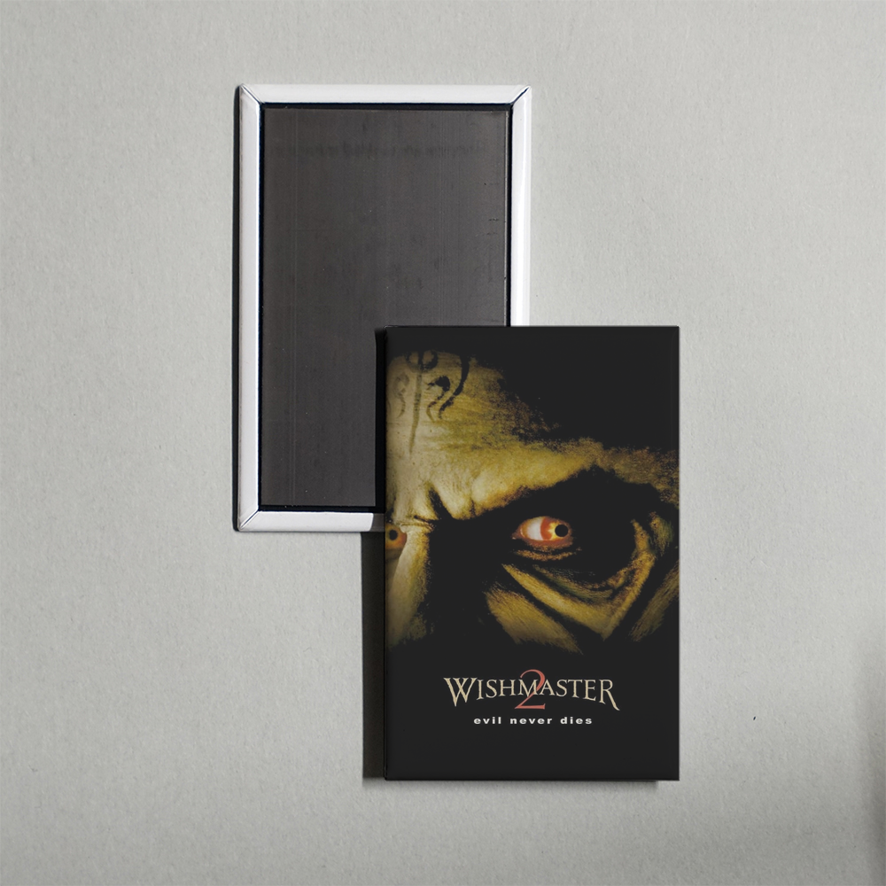 Wishmaster 2 Evil Never Dies Mini Movie Fridge Magnet