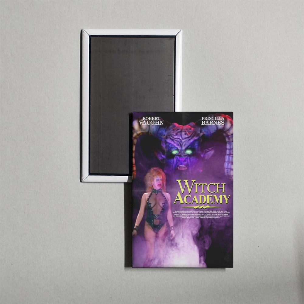 Witch Academy Mini Movie Fridge Magnet