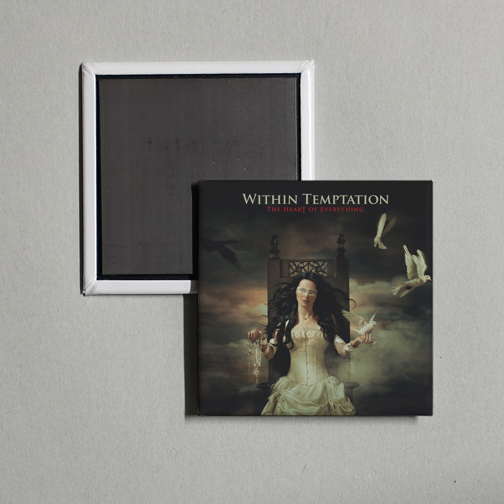 Within Temptation - The Heart Of Everything Album Cover Fridge Magnet