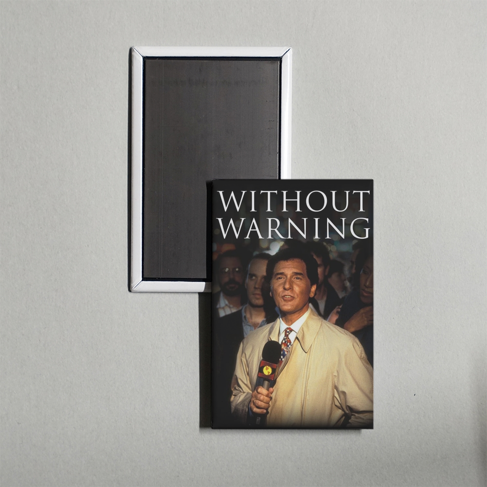 Without Warning Mini Movie Fridge Magnet