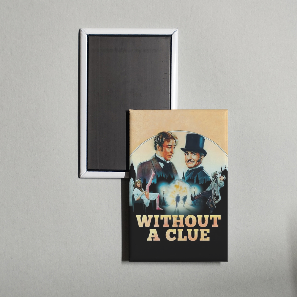 Without a Clue Mini Movie Fridge Magnet