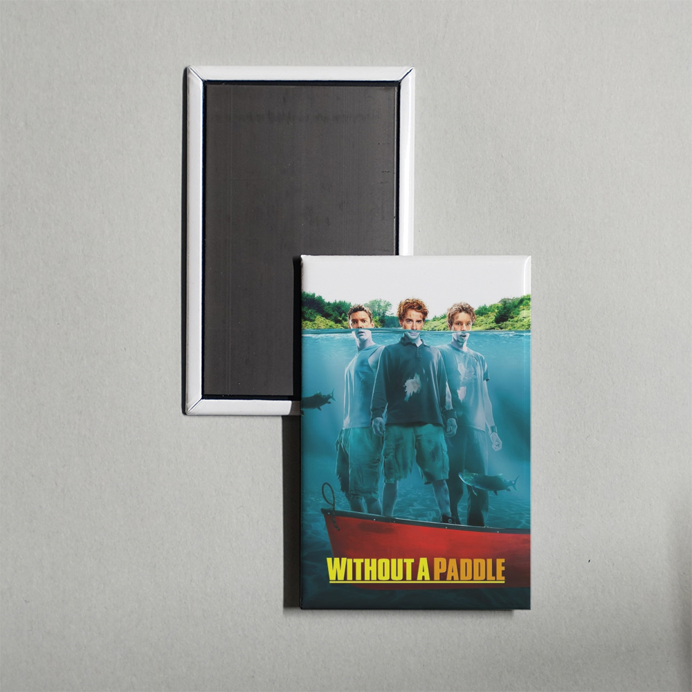 Without a Paddle Mini Movie Fridge Magnet