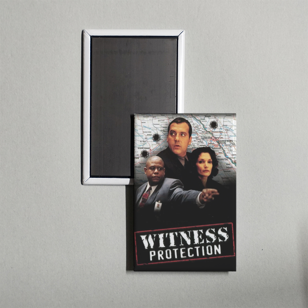 Witness Protection Mini Movie Fridge Magnet