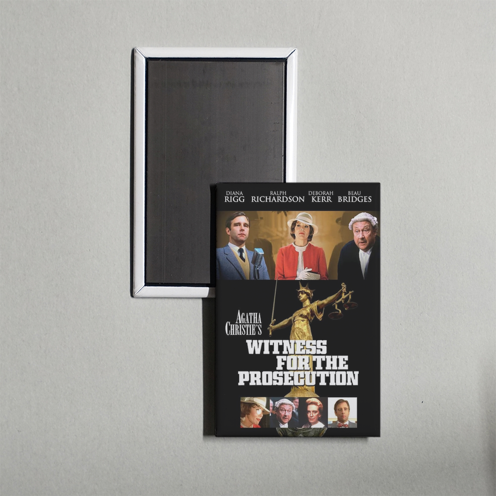 Witness for the Prosecution Mini Movie Fridge Magnet