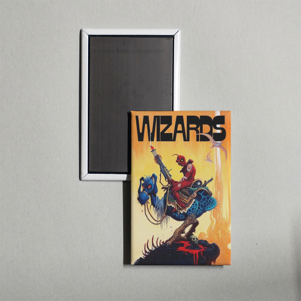 Wizards Mini Movie Fridge Magnet