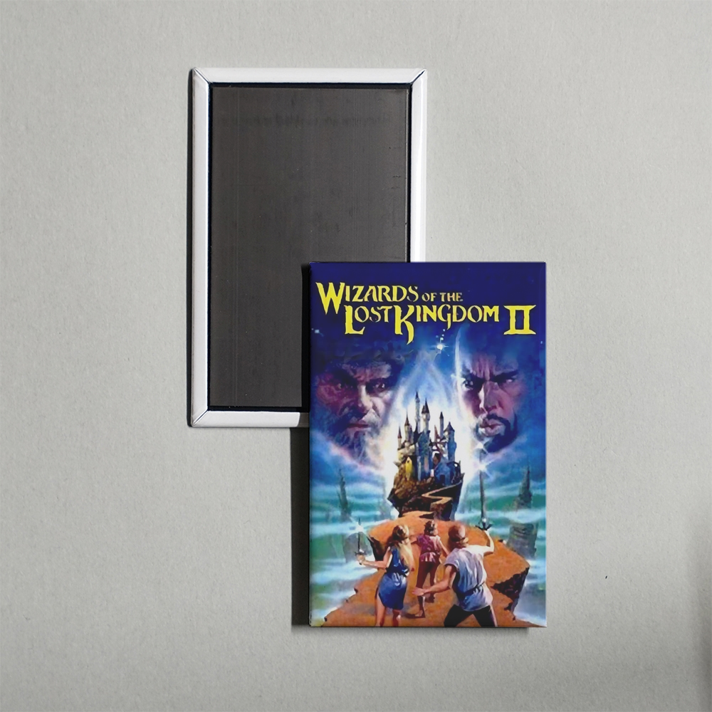 Wizards of the Lost Kingdom II Mini Movie Fridge Magnet