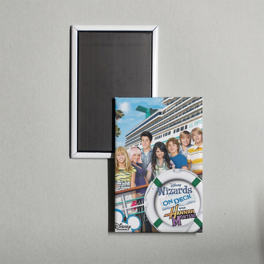 Wizards on Deck with Hannah Montana Mini Movie Fridge Magnet