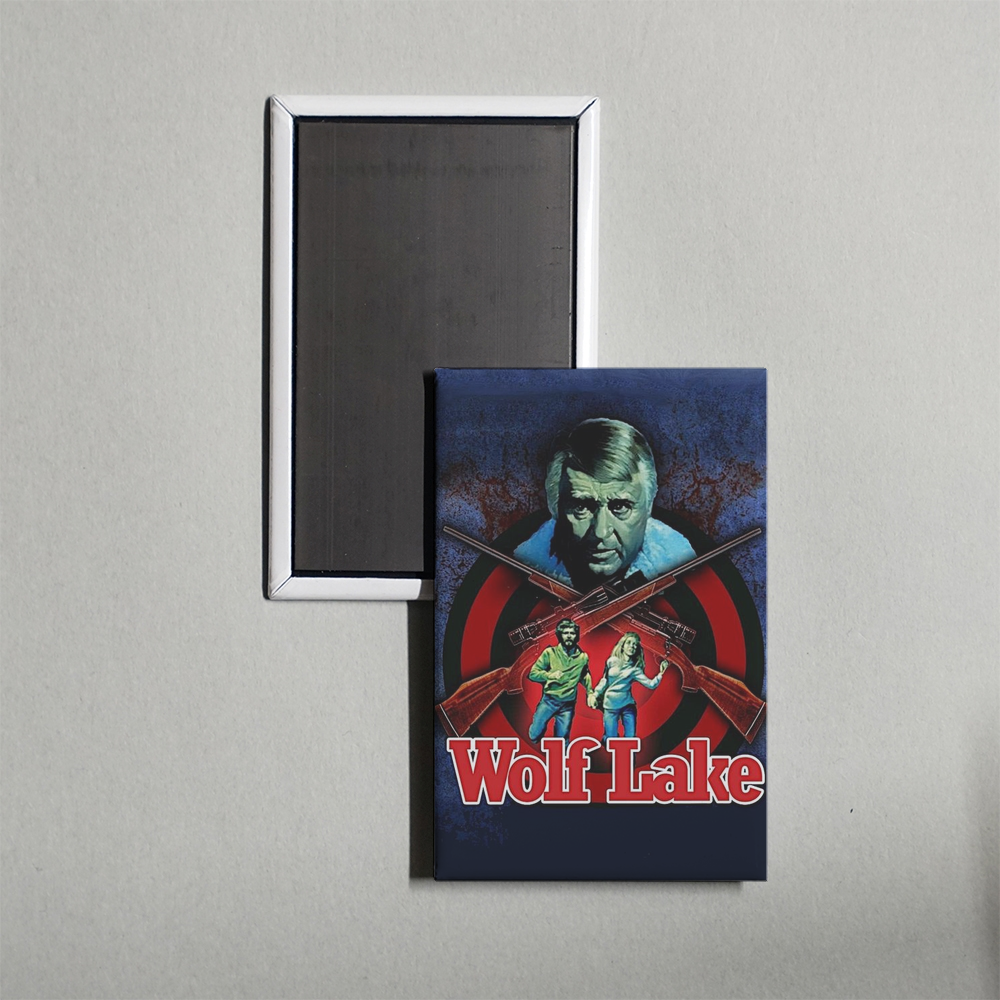 Wolf Lake Mini Movie Fridge Magnet