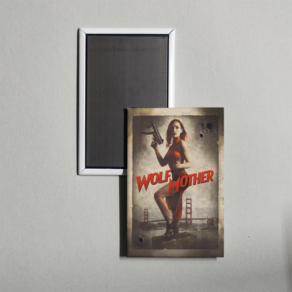 Wolf Mother Mini Movie Fridge Magnet