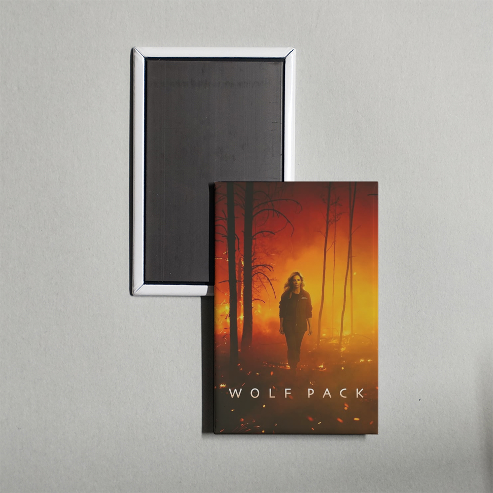 Wolf Pack TV Show Fridge Magnet
