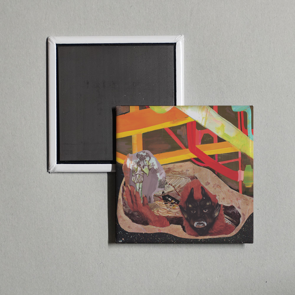 Wolf Parade - At Mount Zoomer Album Cover Fridge Magnet