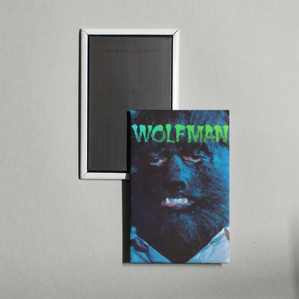 Wolfman Mini Movie Fridge Magnet