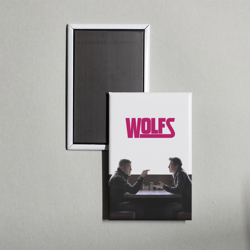 Wolfs Mini Movie Fridge Magnet