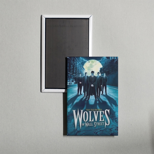 Wolves of Wall Street Mini Movie Fridge Magnet