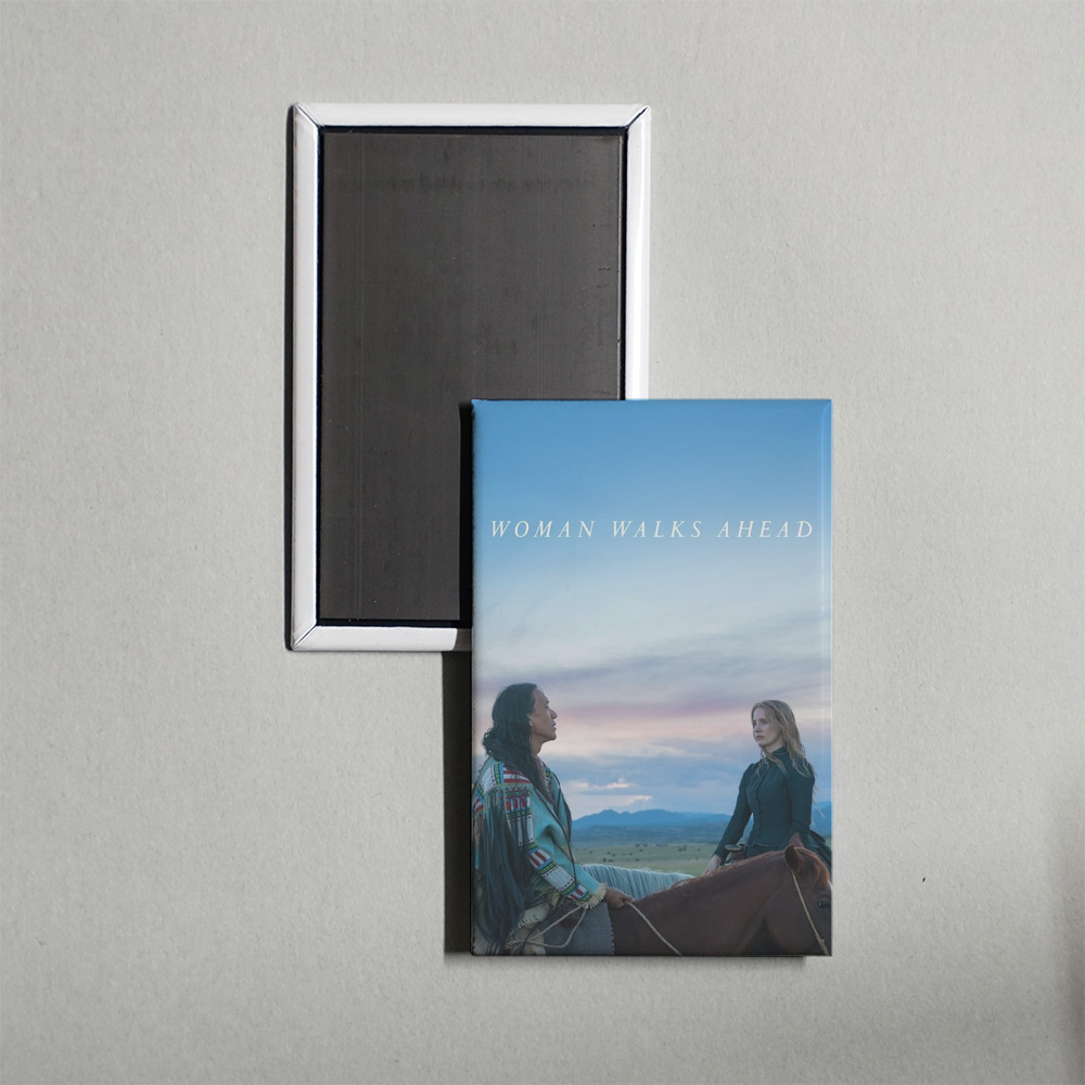 Woman Walks Ahead Mini Movie Fridge Magnet