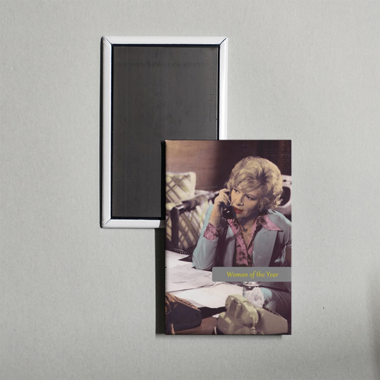 Woman of the Year Mini Movie Fridge Magnet