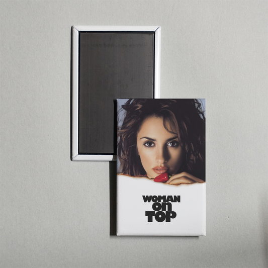 Woman on Top Mini Movie Fridge Magnet