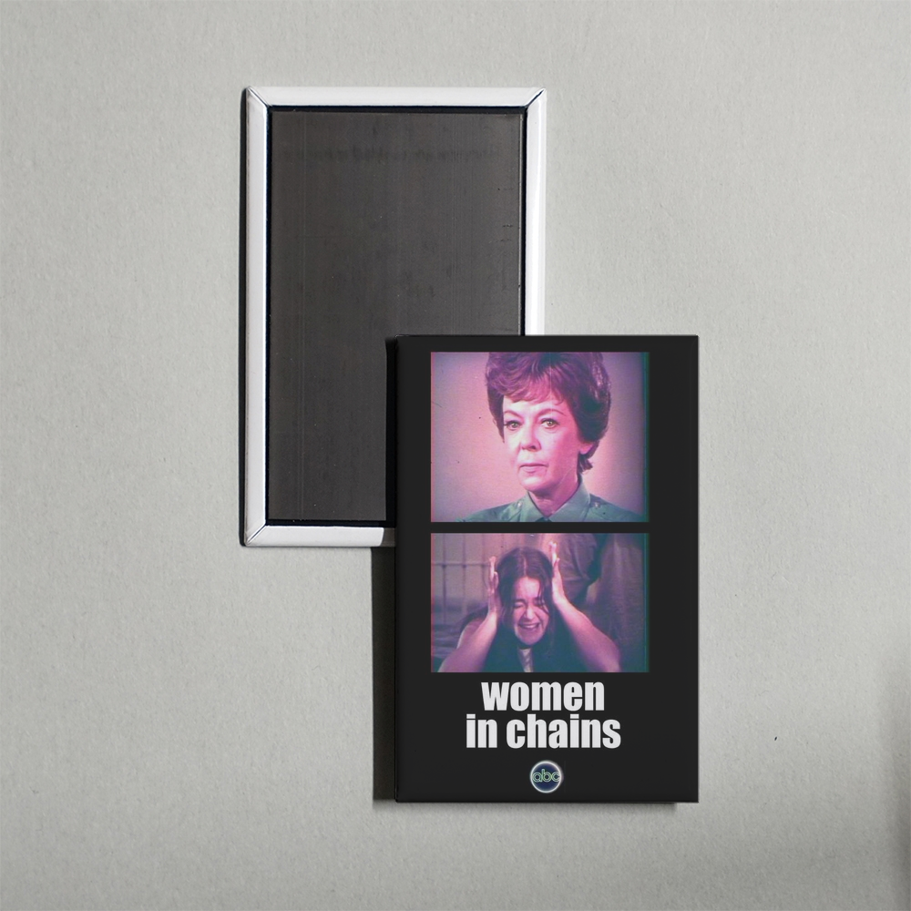 Women in Chains Mini Movie Fridge Magnet