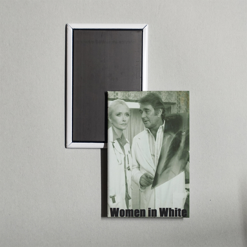 Women in White TV Show Fridge Magnet