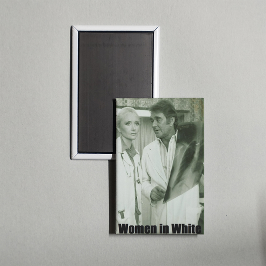 Women in White TV Show Fridge Magnet