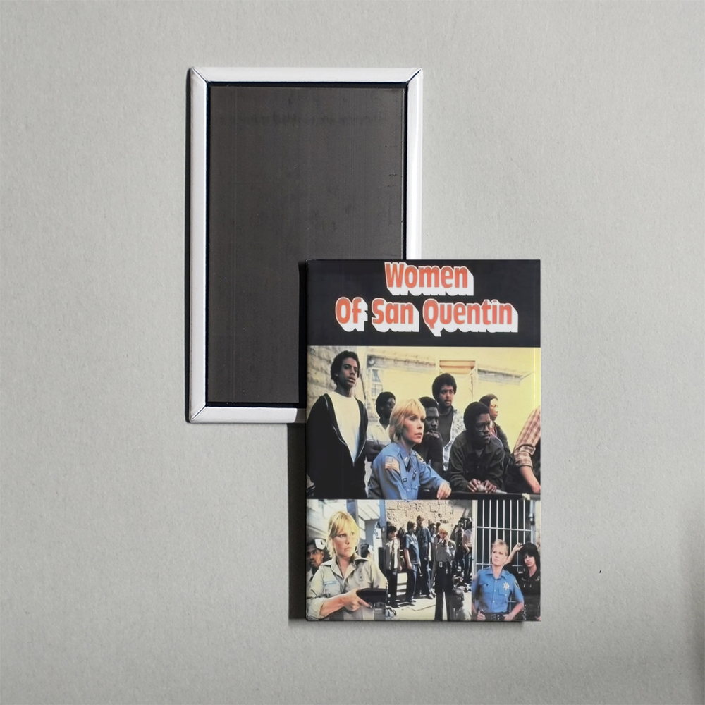 Women of San Quentin Mini Movie Fridge Magnet