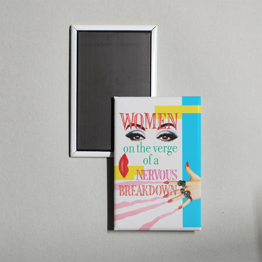Women on the Verge of a Nervous Breakdown Mini Movie Fridge Magnet