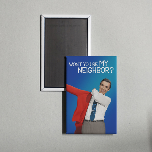 Won't You Be My Neighbor Mini Movie Fridge Magnet