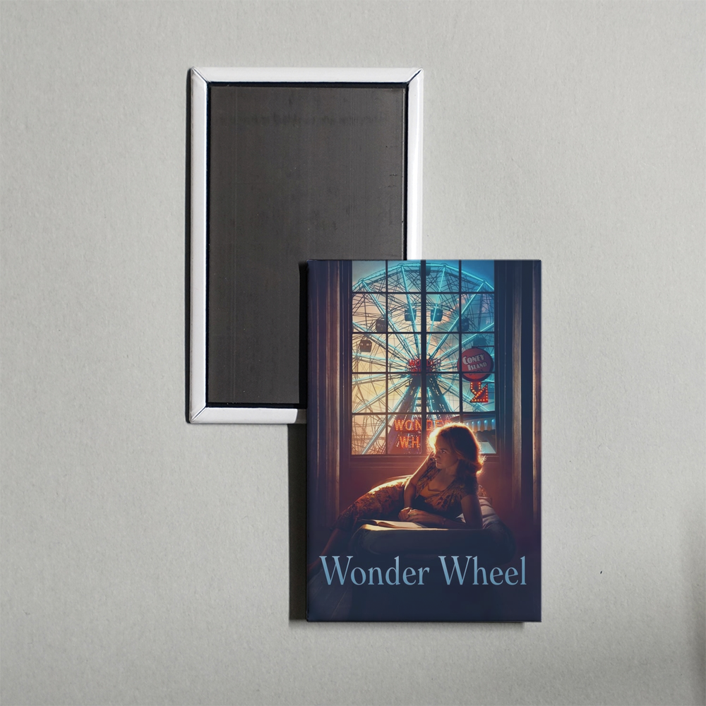 Wonder Wheel Mini Movie Fridge Magnet