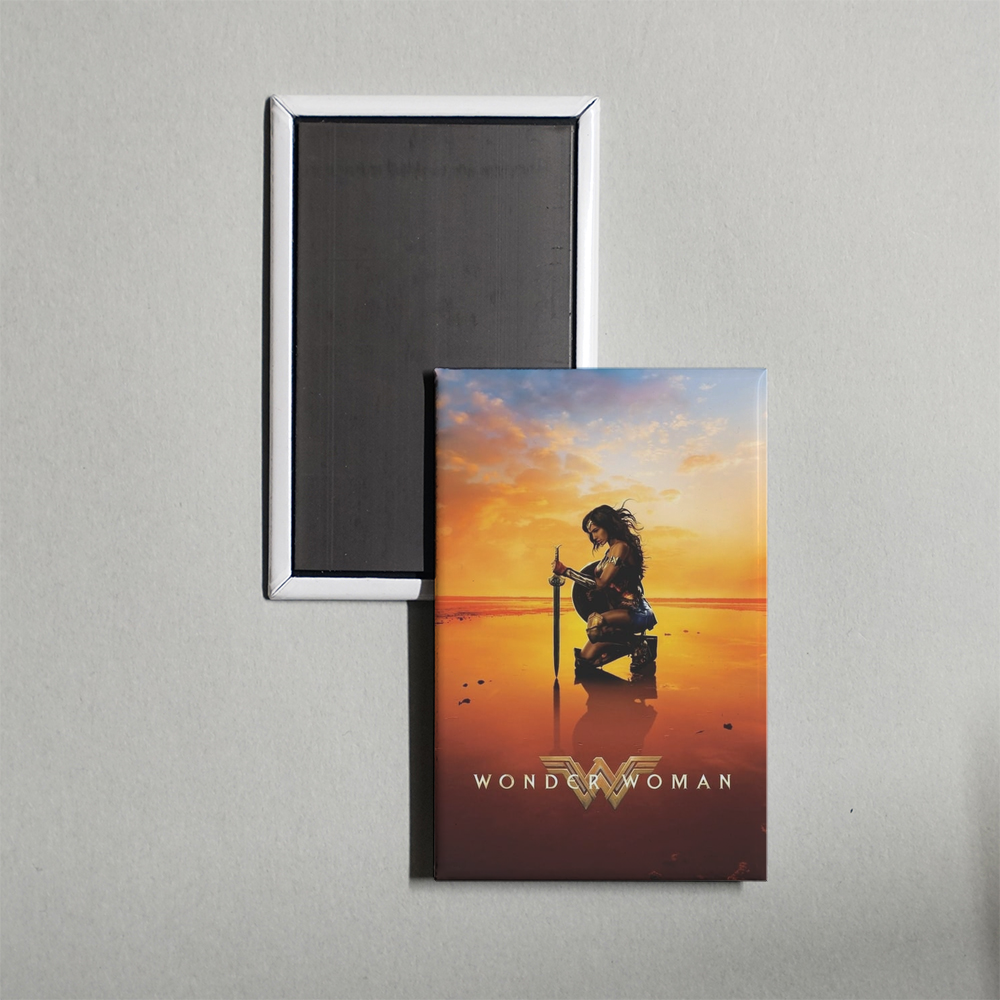 Wonder Woman Mini Movie Fridge Magnet