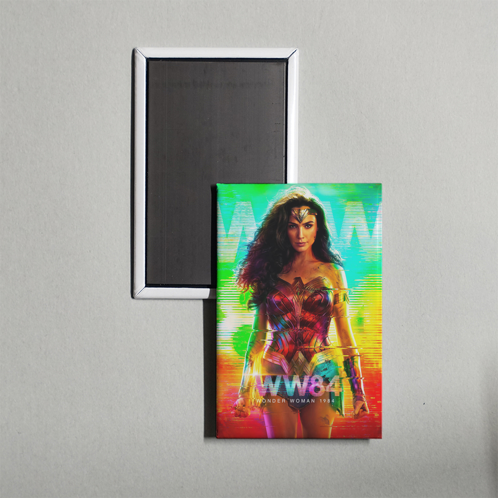 Wonder Woman 1984 Mini Movie Fridge Magnet