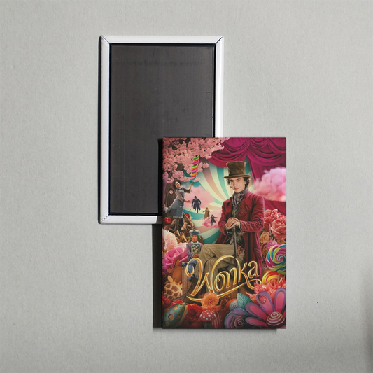 Wonka Mini Movie Fridge Magnet