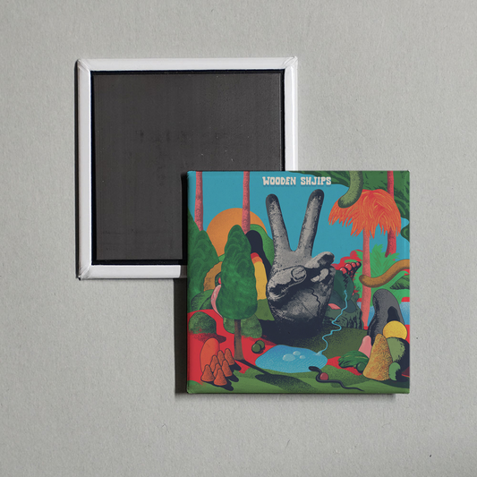 Wooden Shjips - V. Album Cover Fridge Magnet