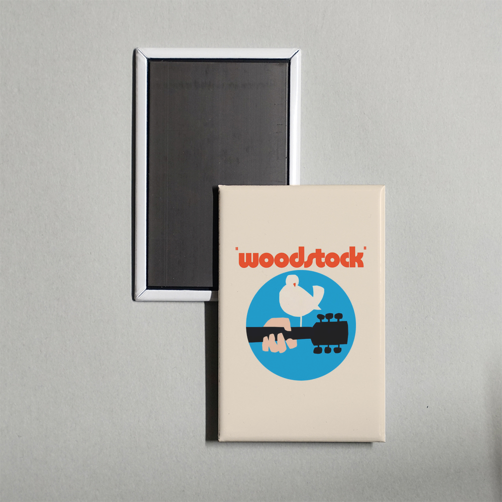 Woodstock Mini Movie Fridge Magnet