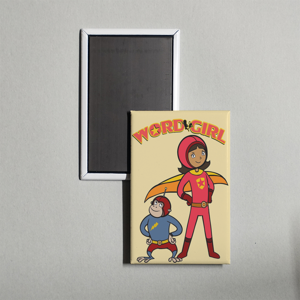 WordGirl TV Show Fridge Magnet