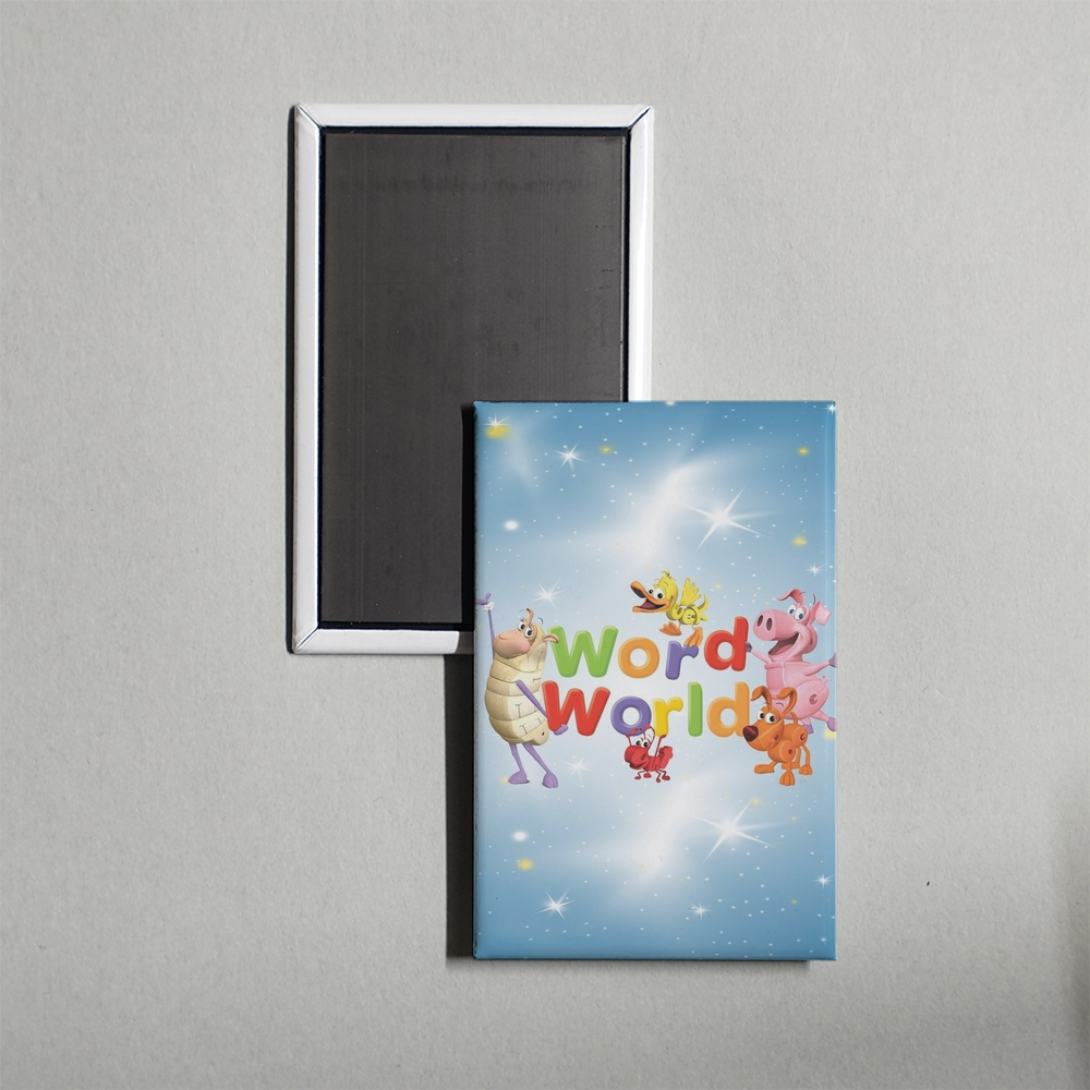 WordWorld TV Show Fridge Magnet