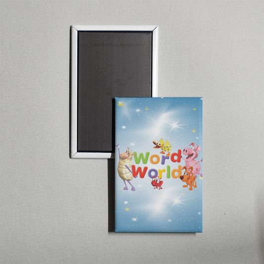 WordWorld TV Show Fridge Magnet