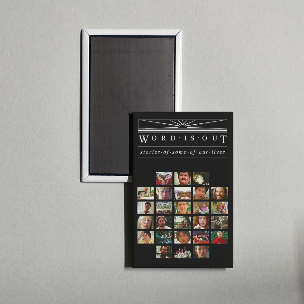 Word Is Out Stories of Some of Our Lives Mini Movie Fridge Magnet