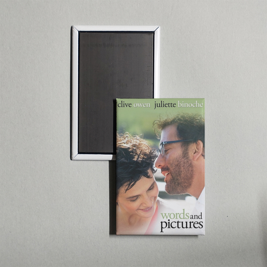 Words and Pictures Mini Movie Fridge Magnet