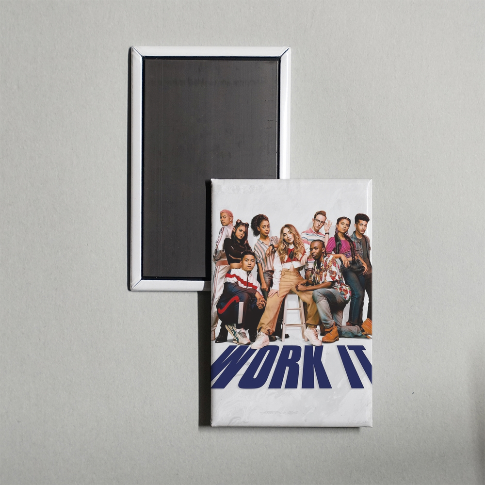 Work It Mini Movie Fridge Magnet